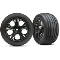 Ruedas montadas 2.8 All-Star cromo negro Traxxas TRX3771A