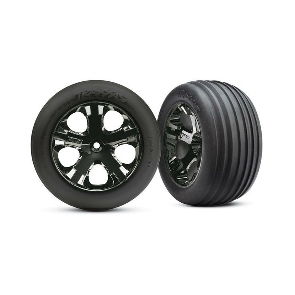 Ruedas montadas 2.8 All-Star cromo negro Traxxas TRX3771A