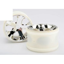 Llantas All-Star 2.8 cromadas trasera Traxxas TRX3772