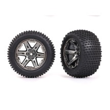 Ruedas 2.8 alias cromo negro RXT Traxxas TRX3772R