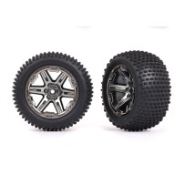 Ruedas 2.8 alias cromo negro RXT Traxxas TRX3772R