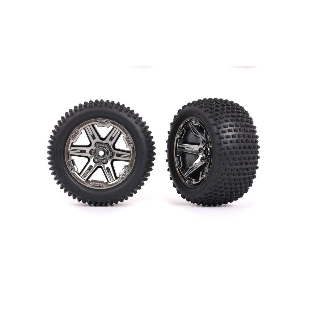 Ruedas 2.8 alias cromo negro RXT Traxxas TRX3772R Ruedas 2.8 alias cromo negro RXT Traxxas TRX3772R