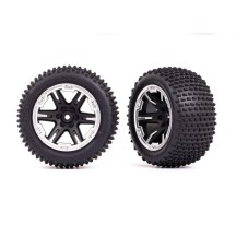 Ruedas montadas Traxxas 2.8 satin negro TRX3772X