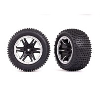 Ruedas montadas Traxxas 2.8 satin negro TRX3772X
