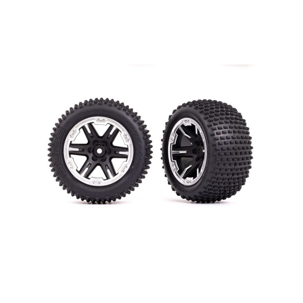 Ruedas montadas Traxxas 2.8 satin negro TRX3772X Ruedas montadas Traxxas 2.8 satin negro TRX3772X