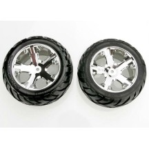 Ruedas montadas All-Star cromadas traseras Traxxas TRX3773