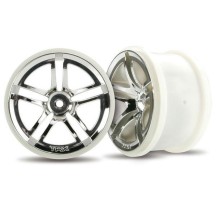 Llantas Jato Twin-Spoke 2.8 cromadas Traxxas TRX3774
