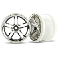 Llantas Jato Twin-Spoke 2.8 cromadas Traxxas TRX3774