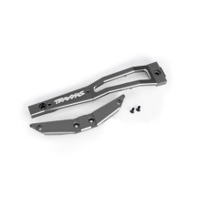Refuerzo delantero aluminio gris Traxxas TRX10221-GRAY