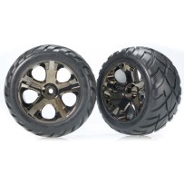 Ruedas montadas All-Star cromo negro Traxxas TRX3776A