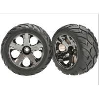 Ruedas montadas All-Star cromo negro Traxxas TRX3777A