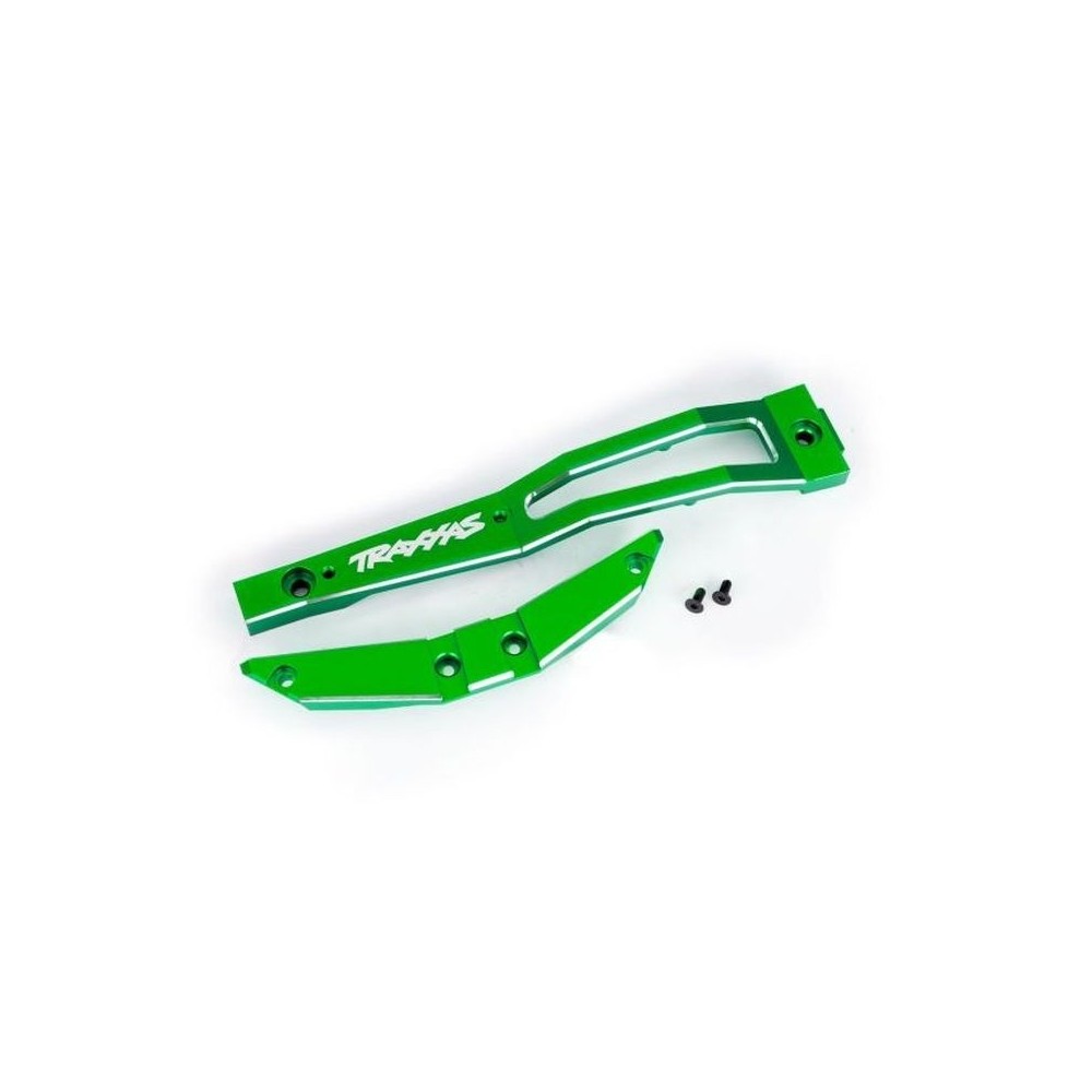Refuerzo delantero aluminio verde Traxxas TRX10221-GRN Refuerzo delantero aluminio verde Traxxas TRX10221-GRN