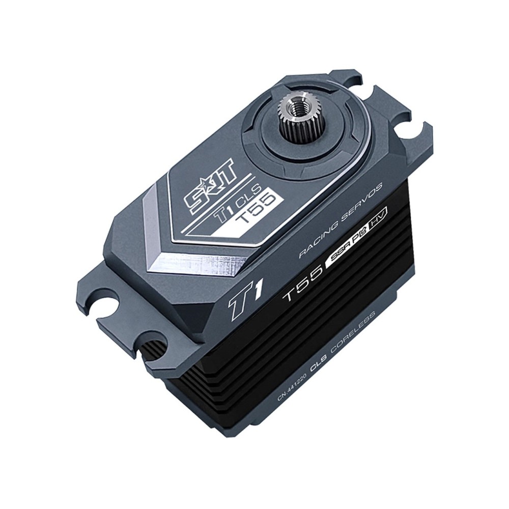 Servo Coreless SRT HV CNC aluminium case 50.0kg/0.20sec @7.4V T55