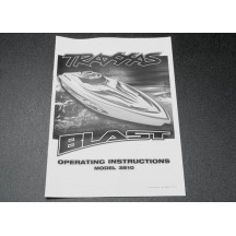 Manual propietario Blast Traxxas TRX3899X
