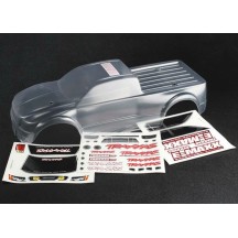 Carrocería Traxxas E-Maxx Brushless Transparente con Hoja de adhesivos TRX3915