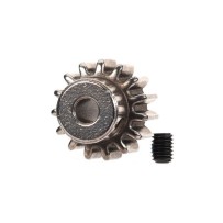 Piñón 15 dientes paso 32 eje 3mm tornillo de sujeción Traxxas TRX3917