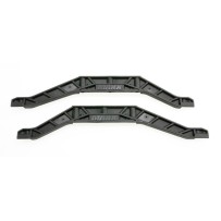 Refuerzos de chasis inferiores negros Traxxas TRX3921