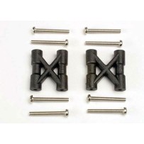 Barras de refuerzo transversales del mamparo con tornillos de cabeza avellanada 3x25 mm Traxxas TRX3930
