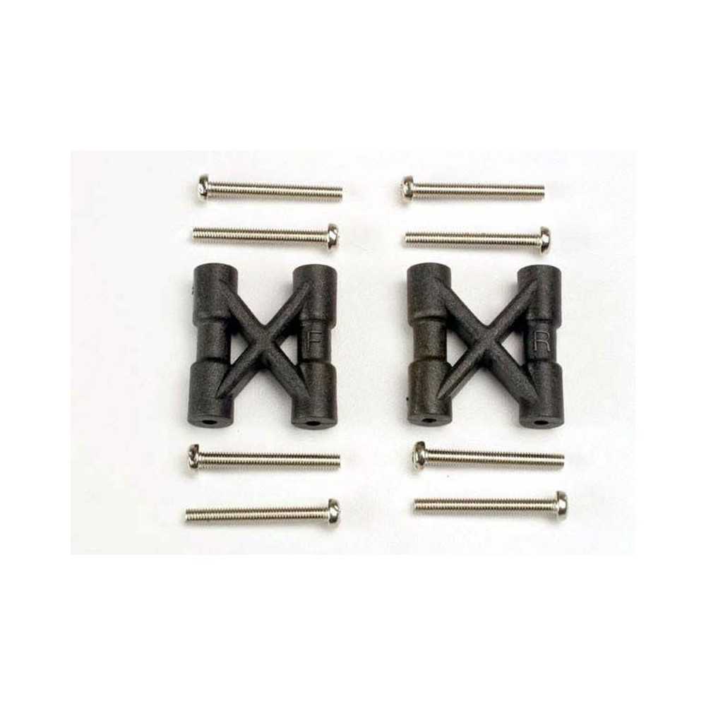 Traxxas Bulkhead cross braces (2) 3x25mm cs screws (8) TRX3930 Traxxas Bulkhead cross braces (2) 3x25mm cs screws (8) TRX3930