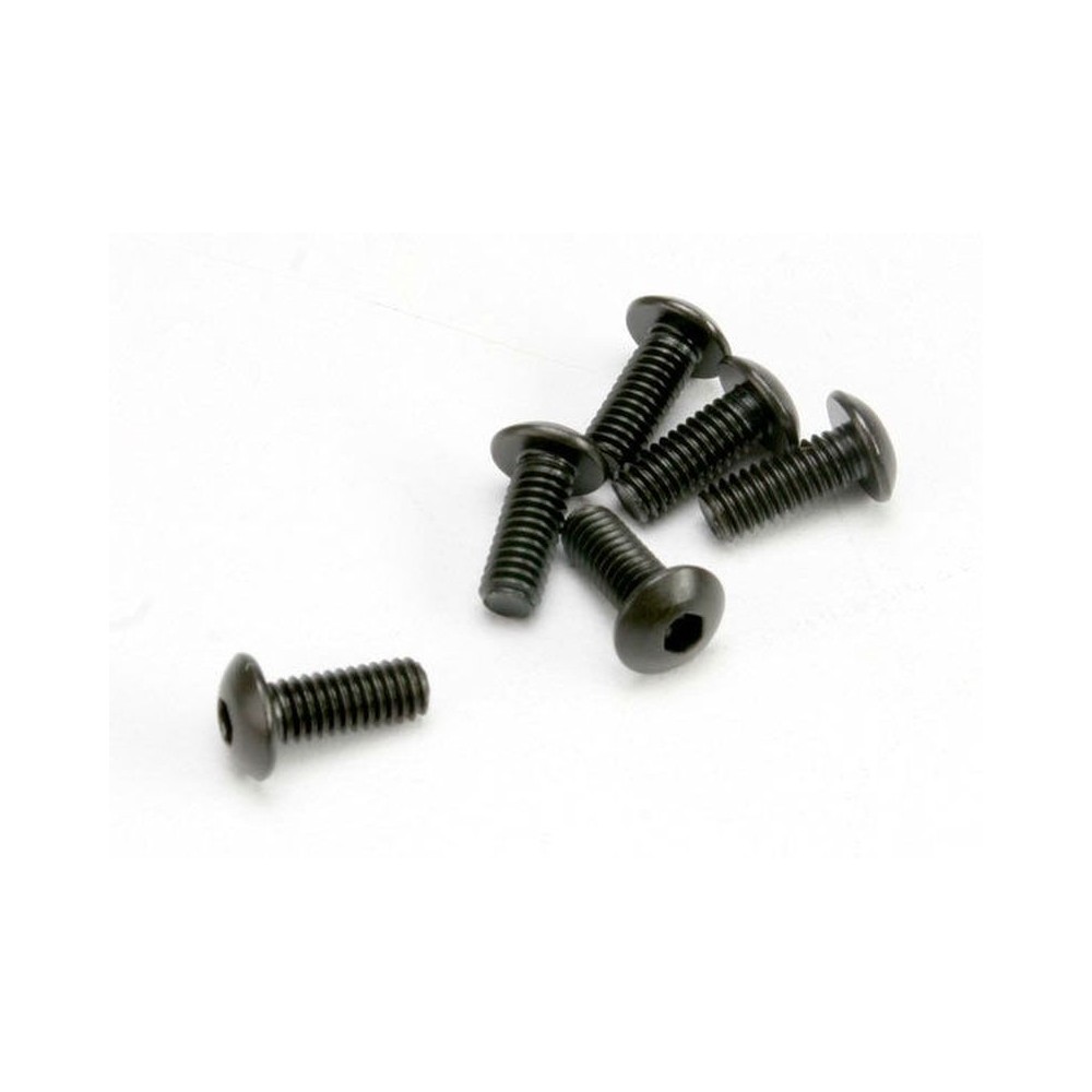 Traxxas Screws 4x10mm button-head machine (hex drive) (6) TRX3936 Traxxas Screws 4x10mm button-head machine (hex drive) (6) TRX3936