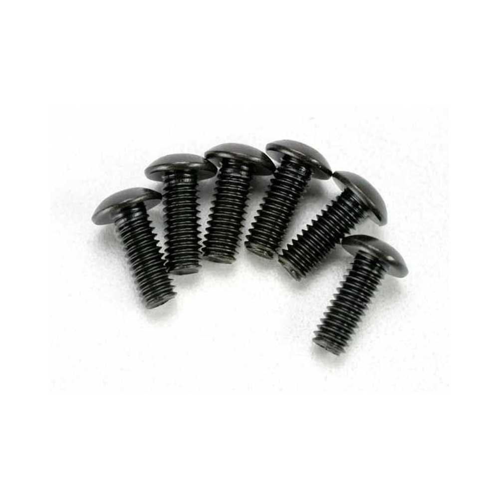 Traxxas Screws 4x12mm button-head machine (hex drive) (6) TRX3937 Traxxas Screws 4x12mm button-head machine (hex drive) (6) TRX3937
