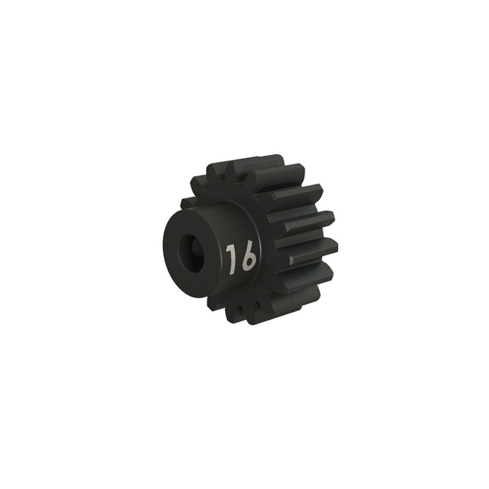 Traxxas Gear 16-t pinion (32-p) heavy duty (machined hardened steel) TRX3946X Traxxas Gear 16-t pinion (32-p) heavy duty (machined hardened steel) TRX3946X