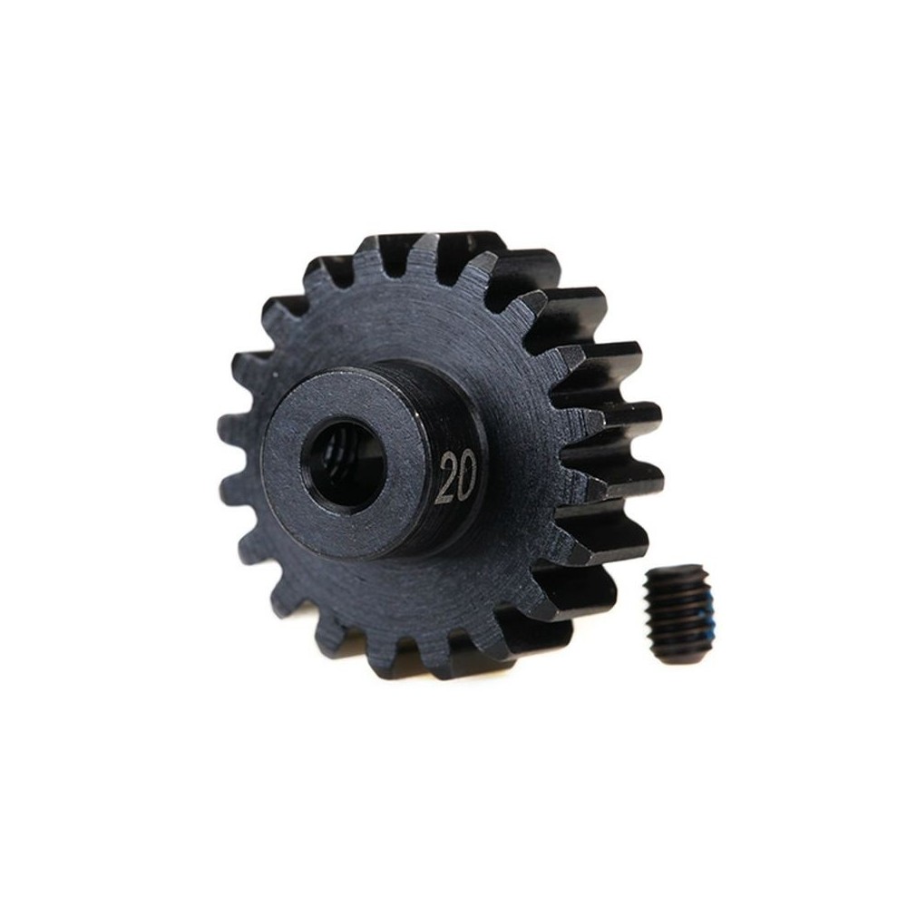 Traxxas Gear 20-t pinion (32-p) heavy duty (machined hardened steel) TRX3950X Traxxas Gear 20-t pinion (32-p) heavy duty (machined hardened steel) TRX3950X
