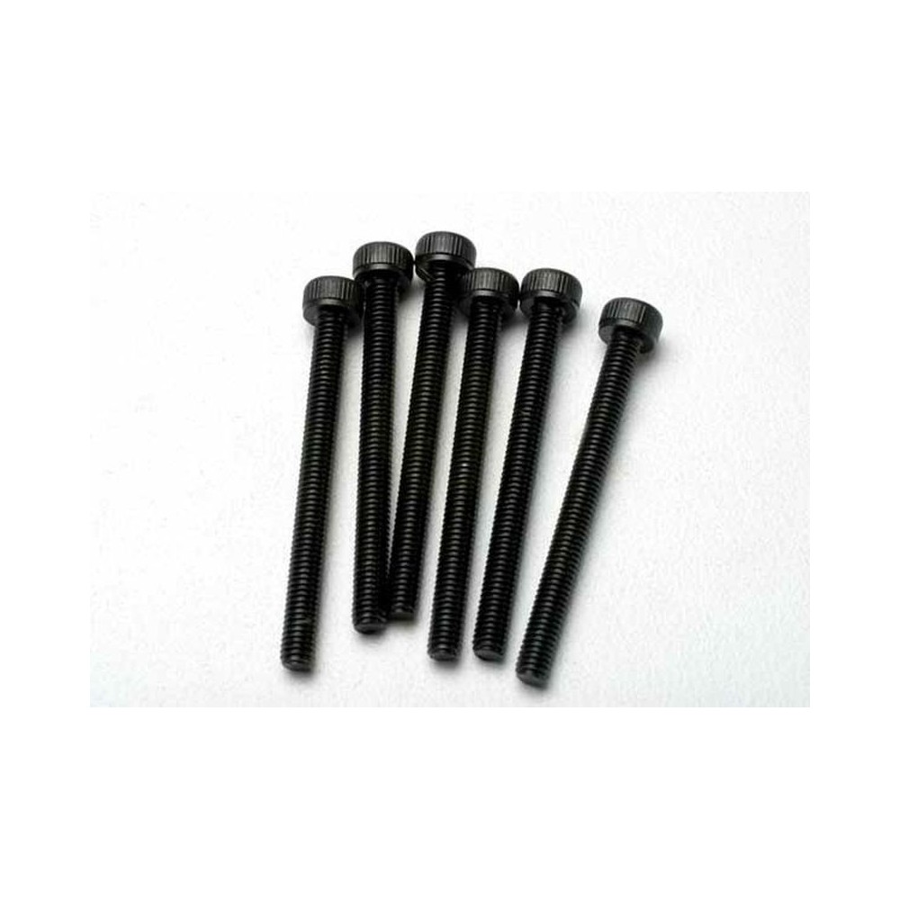 Traxxas Screws 3x32mm cap-head machine (hex drive) (6) TRX3964 Traxxas Screws 3x32mm cap-head machine (hex drive) (6) TRX3964