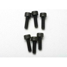 Traxxas Screws 2.5x8mm cap-head machine (6) TRX3965
