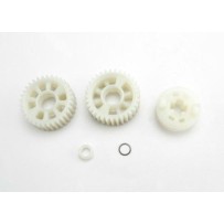 Engranajes de salida de 33 dientes con portador de arrastre y distanciador del eje de salida Traxxas TRX3985X