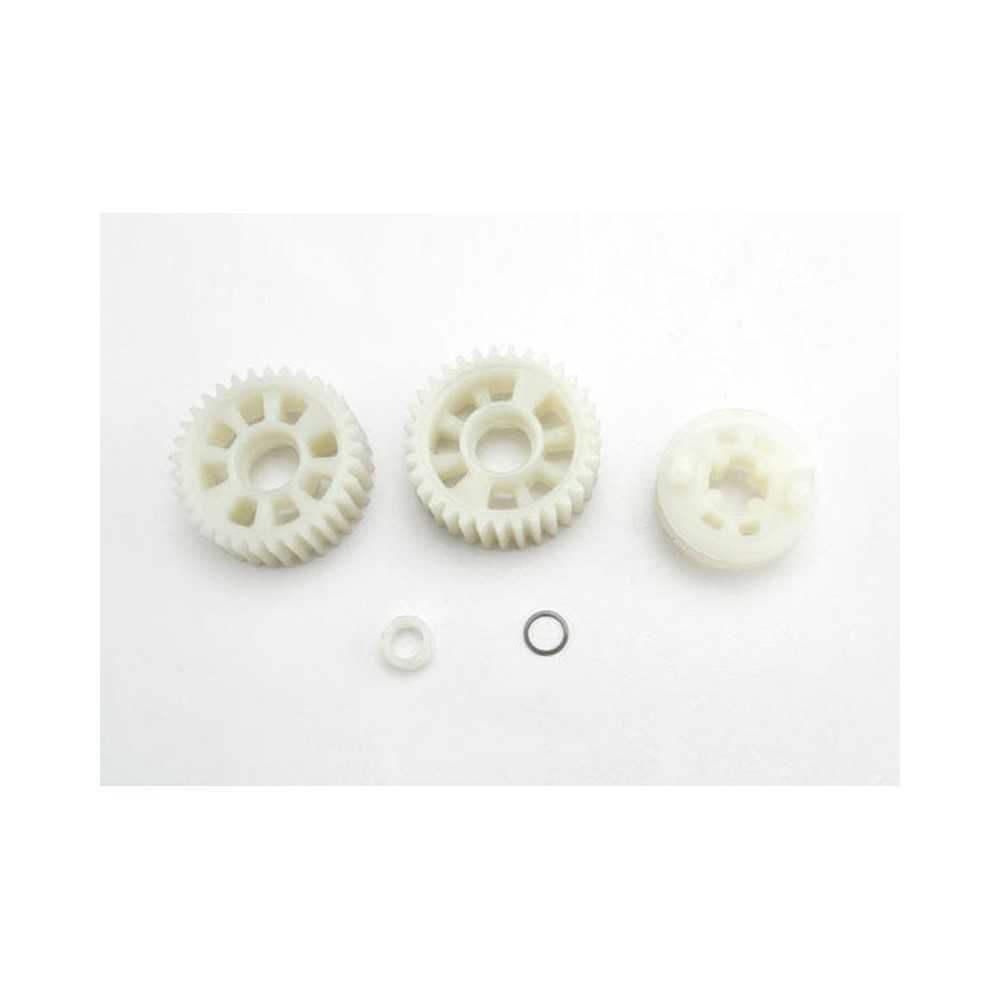 Traxxas Output gears 33t (2) drive dog carrier output shaft space TRX3985X Traxxas Output gears 33t (2) drive dog carrier output shaft space TRX3985X