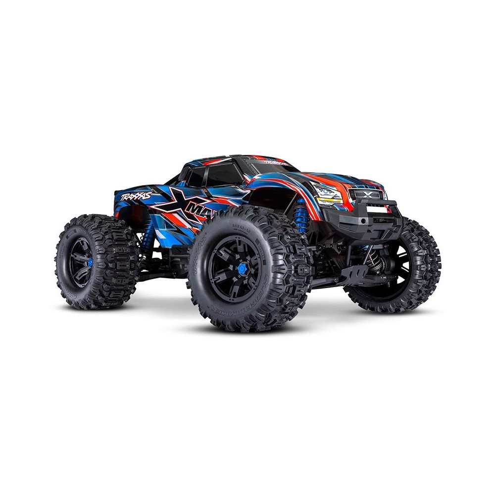Traxxas X-Maxx Belted 4WD Brushless RTR 8S Monster Truck - Blue TRX77096-4BLUE Traxxas X-Maxx Belted 4WD Brushless RTR 8S Monster Truck - Blue TRX77096-4BLUE