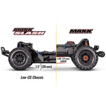 Traxxas Maxx Slash 1/8 4WD 6S Brushless Short Course Truck - Green TRX102076-4GRN