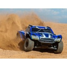 Traxxas Maxx Slash 1/8 4WD 6S Brushless Short Course Truck - Blue TRX102076-4BLUE