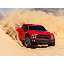 Traxxas Ford Raptor R 1:10 Pro Scale 4WD Brushless Replica Truck - Red TRX101076-4RED