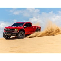 Traxxas Ford Raptor R 1:10 Pro Scale 4WD Brushless Replica Truck - Red TRX101076-4RED