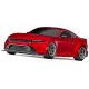 Coche RC Traxxas 4-Tec Drift Ford Mustang 2024 rojo 1/10 2WD RTR TRX105237-4RED