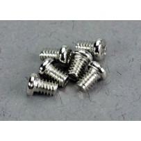 Tornillos de máquina de cabeza redonda 2x4 mm para la barra pulverizadora de baja velocidad Traxxas TRX4051