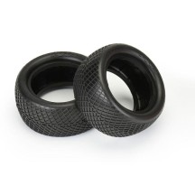 Neumaticos 1:10 AKA Viper Medium Soft traseros sin insert (2) AKA13132K