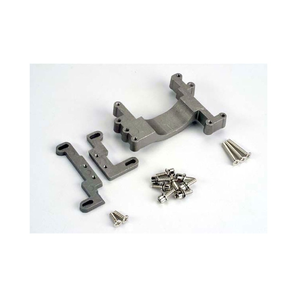 Soporte motor 2 piezas aluminio Traxxas TRX4160 Soporte motor 2 piezas aluminio Traxxas TRX4160