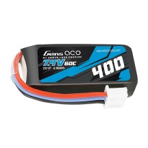 Bateria Lipo Gens ace 2S 7.4V 400mah 60C JST GE1-0400-2J-60C