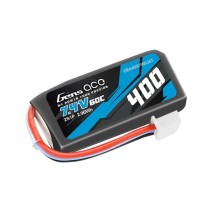 Bateria Lipo Gens ace 2S 7.4V 400mah 60C JST GE1-0400-2J-60C