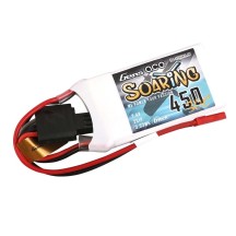 Bateria Lipo Gens ace Soaring 2S 7.4V 450mah 30C JST GE1-0450-2JGT