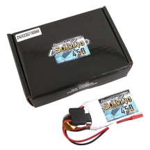 Bateria Lipo Gens ace Soaring 2S 7.4V 450mah 30C JST GE1-0450-2JGT