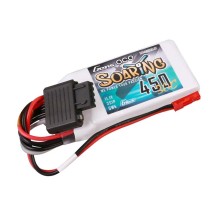 Bateria Lipo Gens ace Soaring 3S 11.1V 450mah 30C JST G-Tech GE1-0450-3JGT