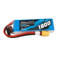 Bateria Lipo Gens Ace Soaring LiPo 2S 7.4V 1800mah 45C XT60 G-Tech GE1-1800-2X6GT