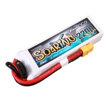 Bateria Lipo Gens Ace Soaring 3S 11.1V 2200mah 30C XT60 G-Tech GE1-2200-3X6GT