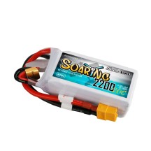 Bateria Lipo Gens Ace Soaring Mini 4S 14.8V 2200MAH 20C XT60 GE1-2200S-4X6