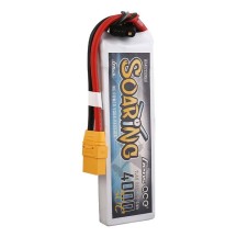 Bateria Lipo Gens Ace Soaring 2S 7.4V 4000mah 30C XT90 GT GE1-4000-2X9GT