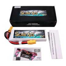 Bateria Lipo Gens Ace Soaring 3S 11.1V 4000mah 30C XT90 GT GE1-4000-3X9GT